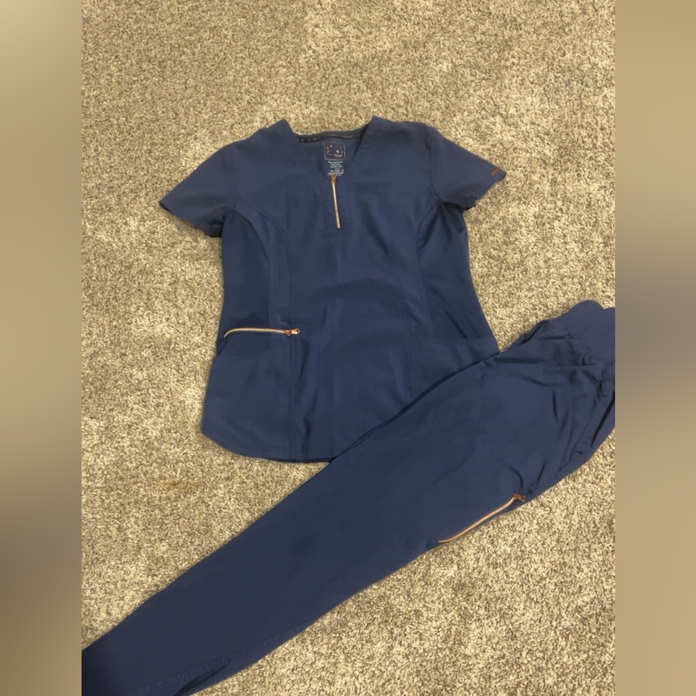 Cherokee navy blue scrubs